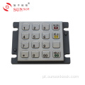 PIN pad encriptado metálico